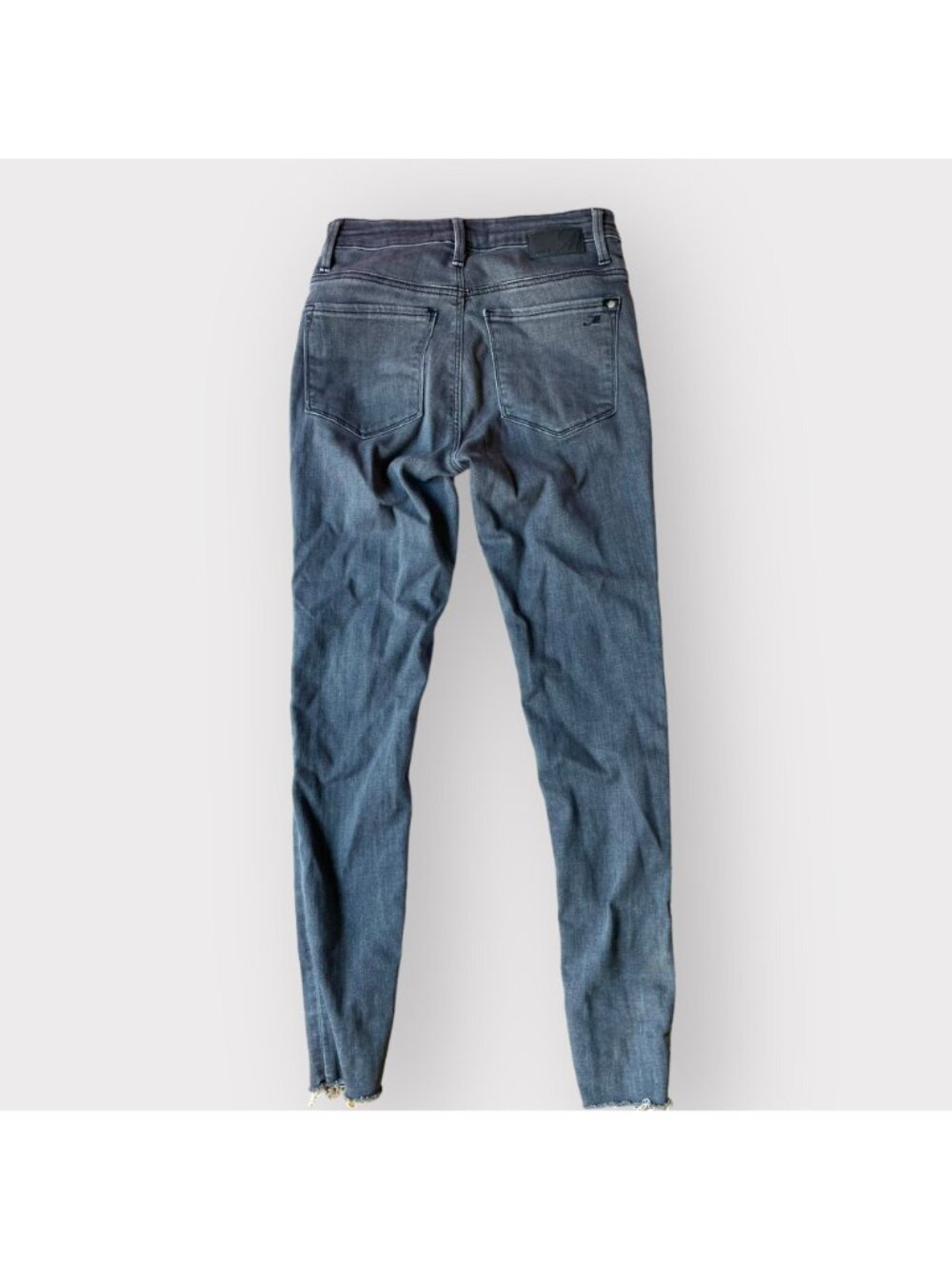 Mavi Size 25x28 Blue Denim Alissa High Rise Super Skinny Jeans - Picture 9 of 11